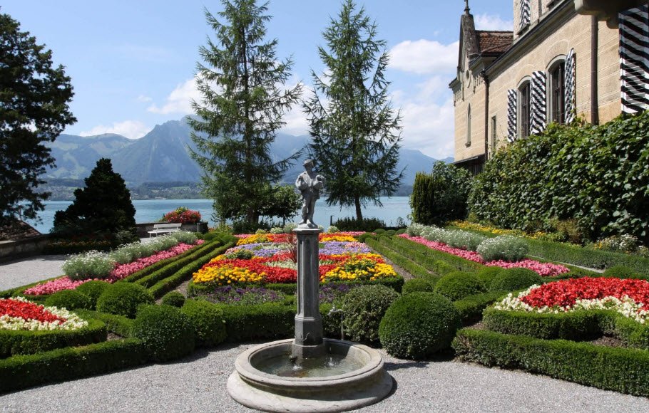 Schloss Oberhofen am Thunersee, Oberhofen am Thunersee, Switzerland